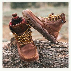 LEMS Leather Boulder Boot - Russett - Size EU 42